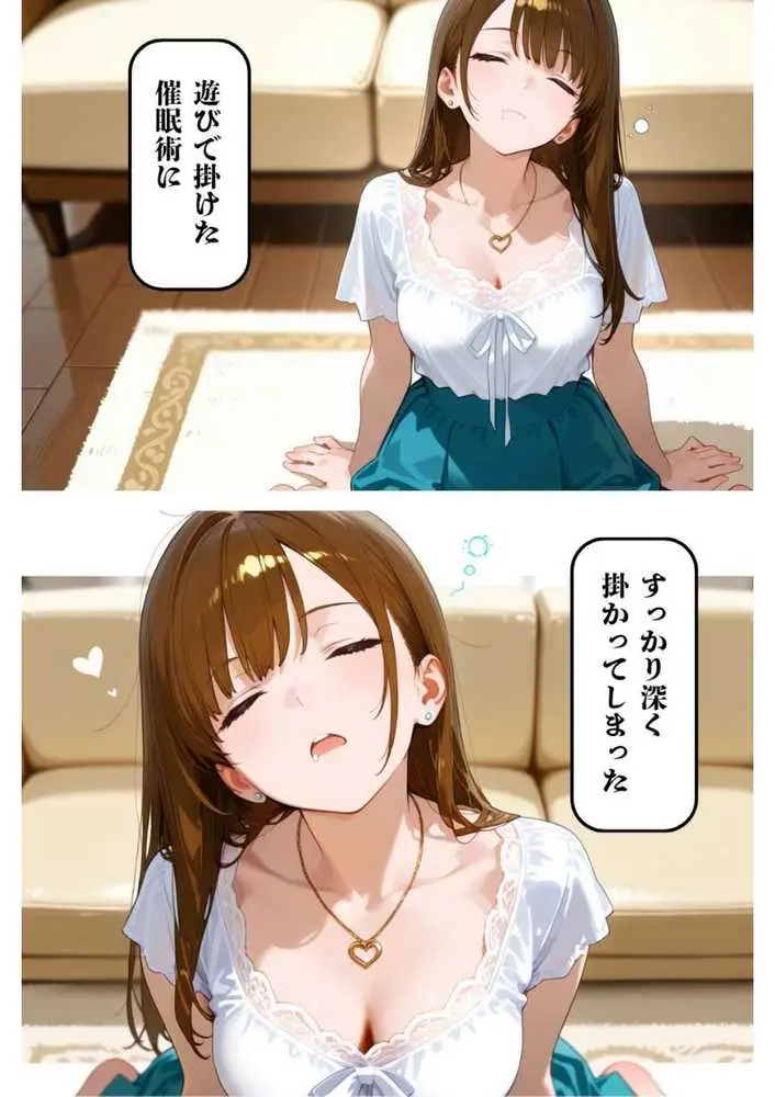 綺麗なお姉さんに催●術掛けて性教育SEXしてもらった(彩花さん催●3) - ページ10