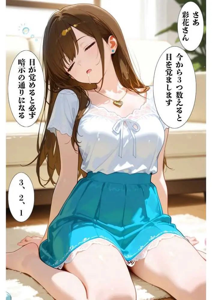 綺麗なお姉さんに催●術掛けて性教育SEXしてもらった(彩花さん催●3) - ページ13