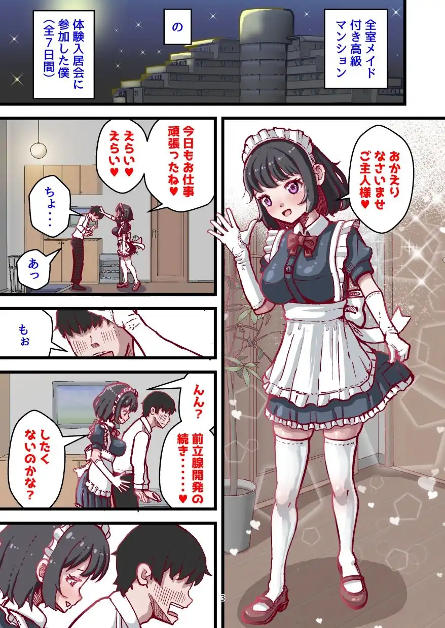 前立腺開発が上手なメイドさん付き賃貸 - サンプル1