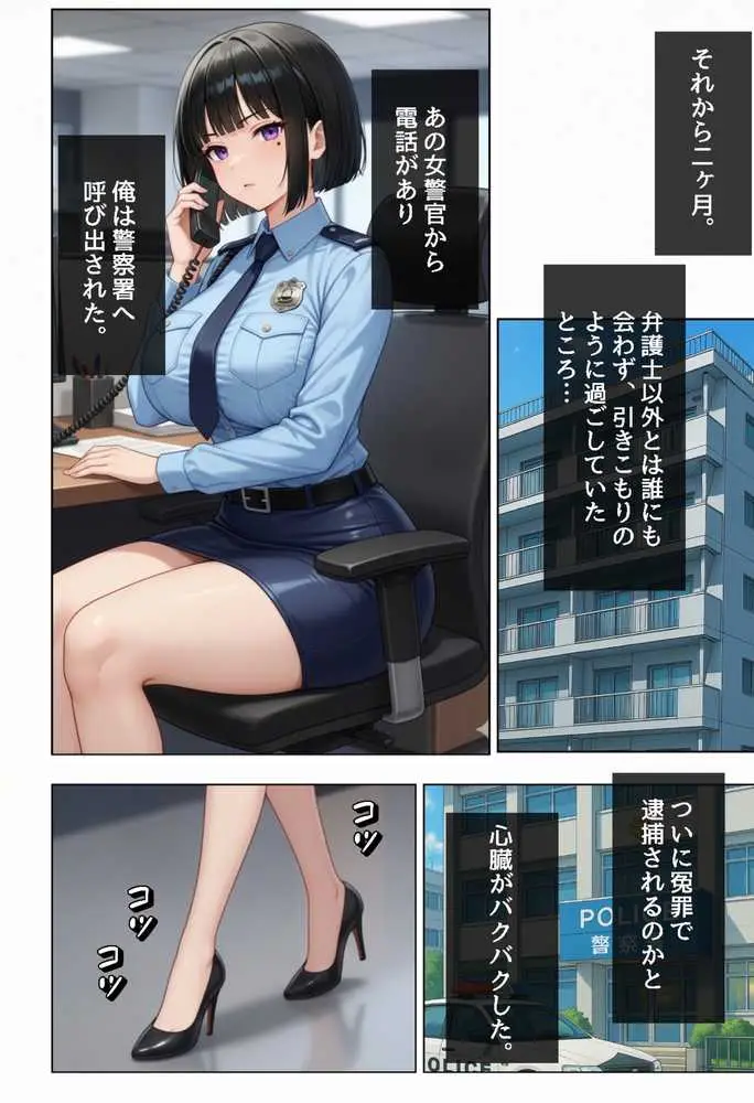強気な裏アカ警察官、潮だくセックスで二か月後に分からされる話 - ページ05