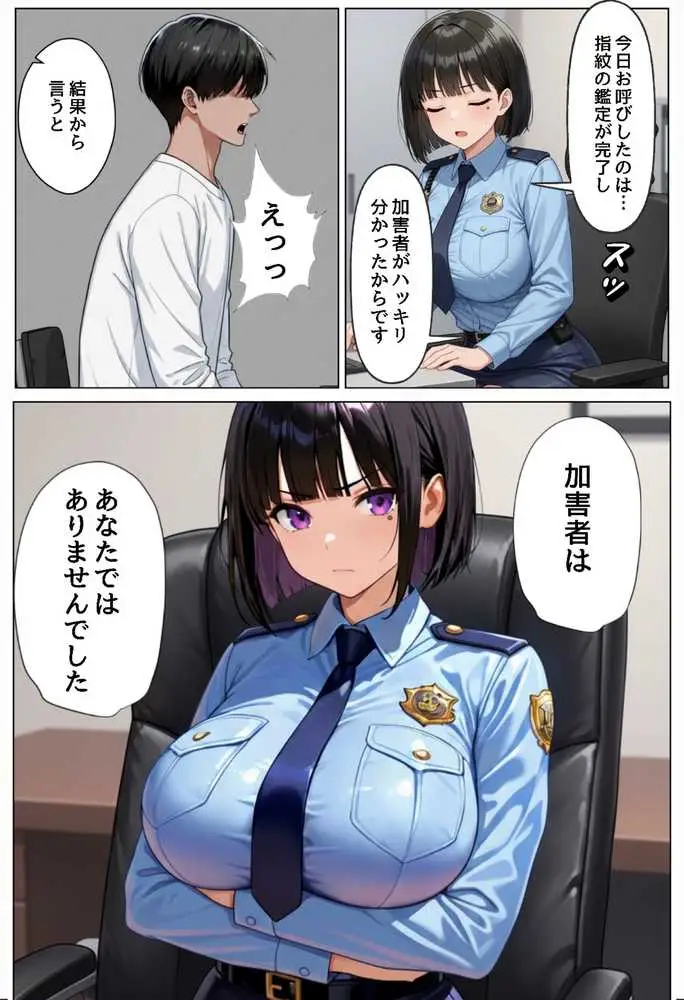 強気な裏アカ警察官、潮だくセックスで二か月後に分からされる話 - ページ06