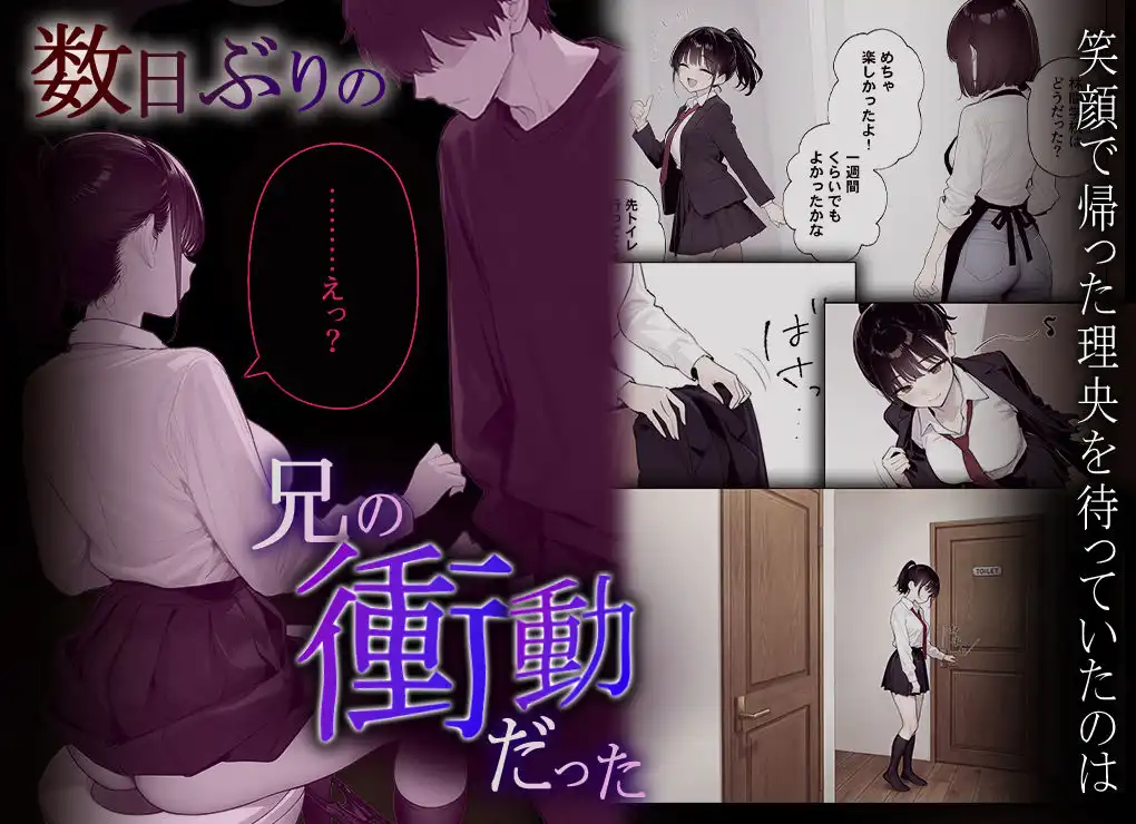 完璧だった兄が彼女にフラれて崩壊、妹への中出し依存セックスがもう止まらない2