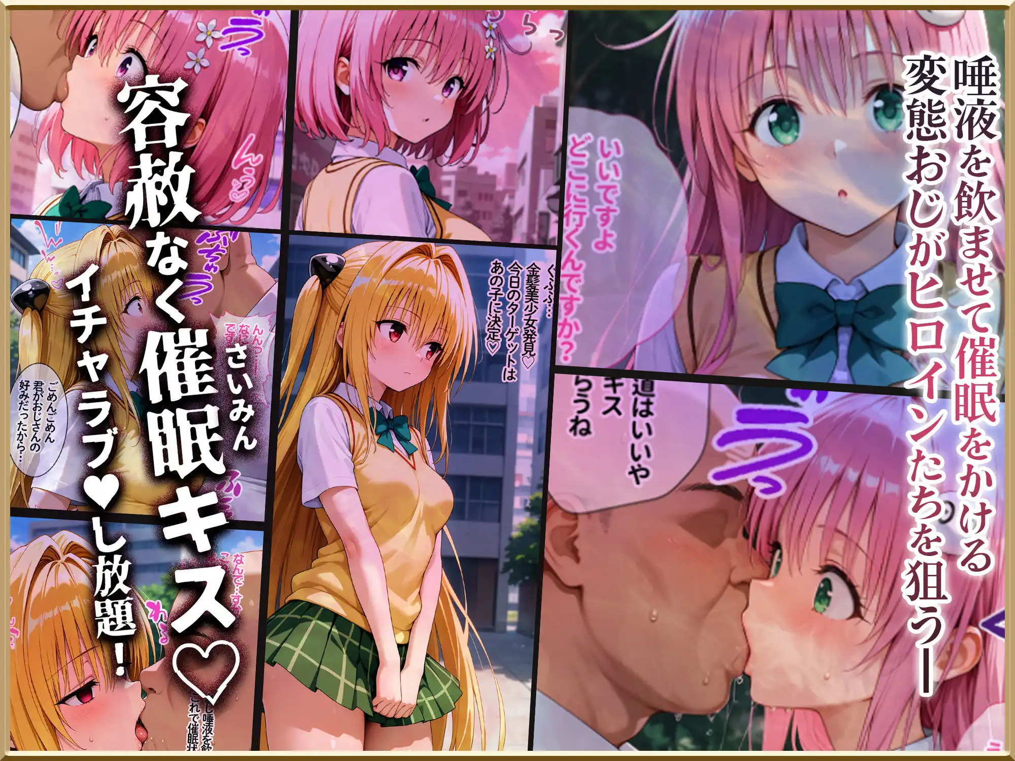 【Part.1】キスで催●シリーズ贅沢イッキ読み！総集編