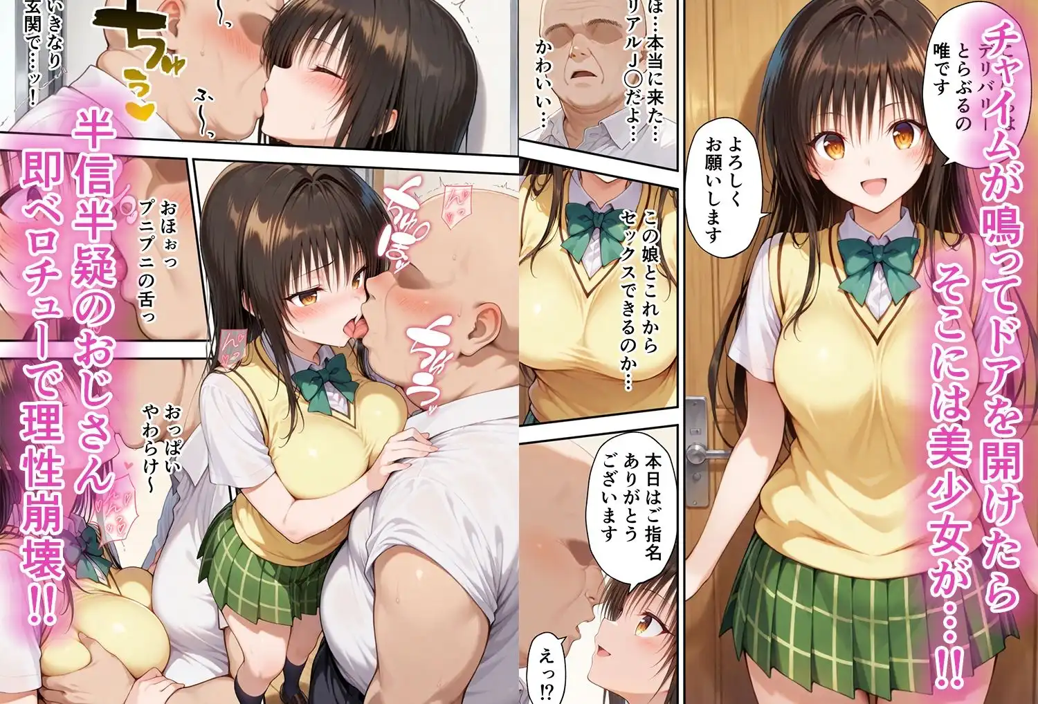 とらぶるキャラを指名できるデリヘルアプリ - サンプル2
