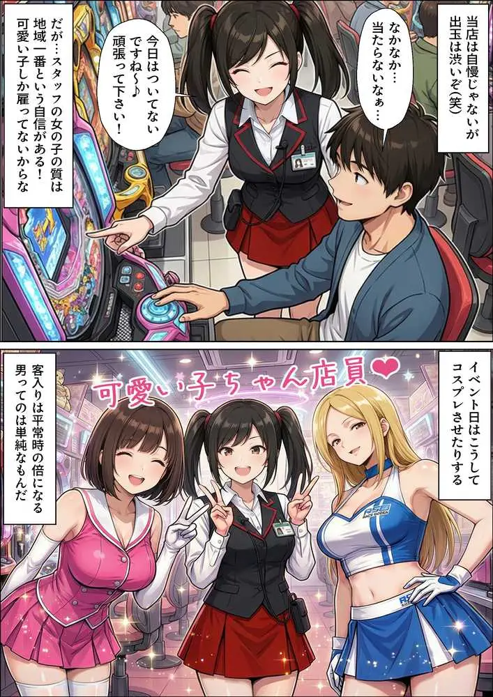 パチンコ店長の俺。女子スタッフのシコい足で毎日脳汁出してたらイチャラブSEXする事になった!〜ただし時々殴られる〜 - ページ30