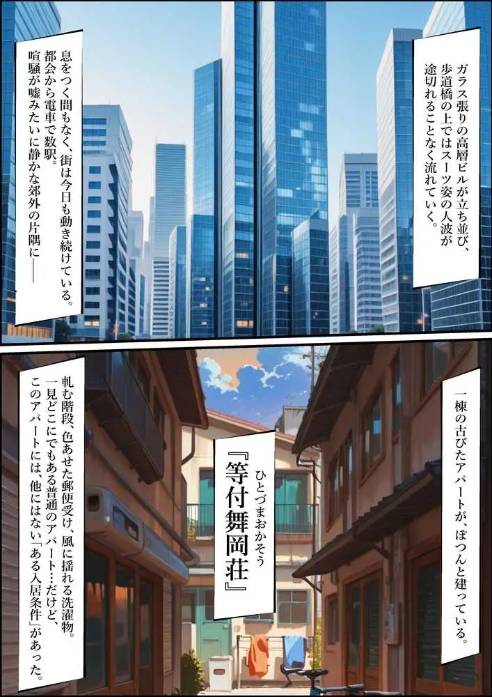 【4K高画質】人妻限定アパート 303号室 安西京香 〜大家のペットになった日編〜 - ページ01