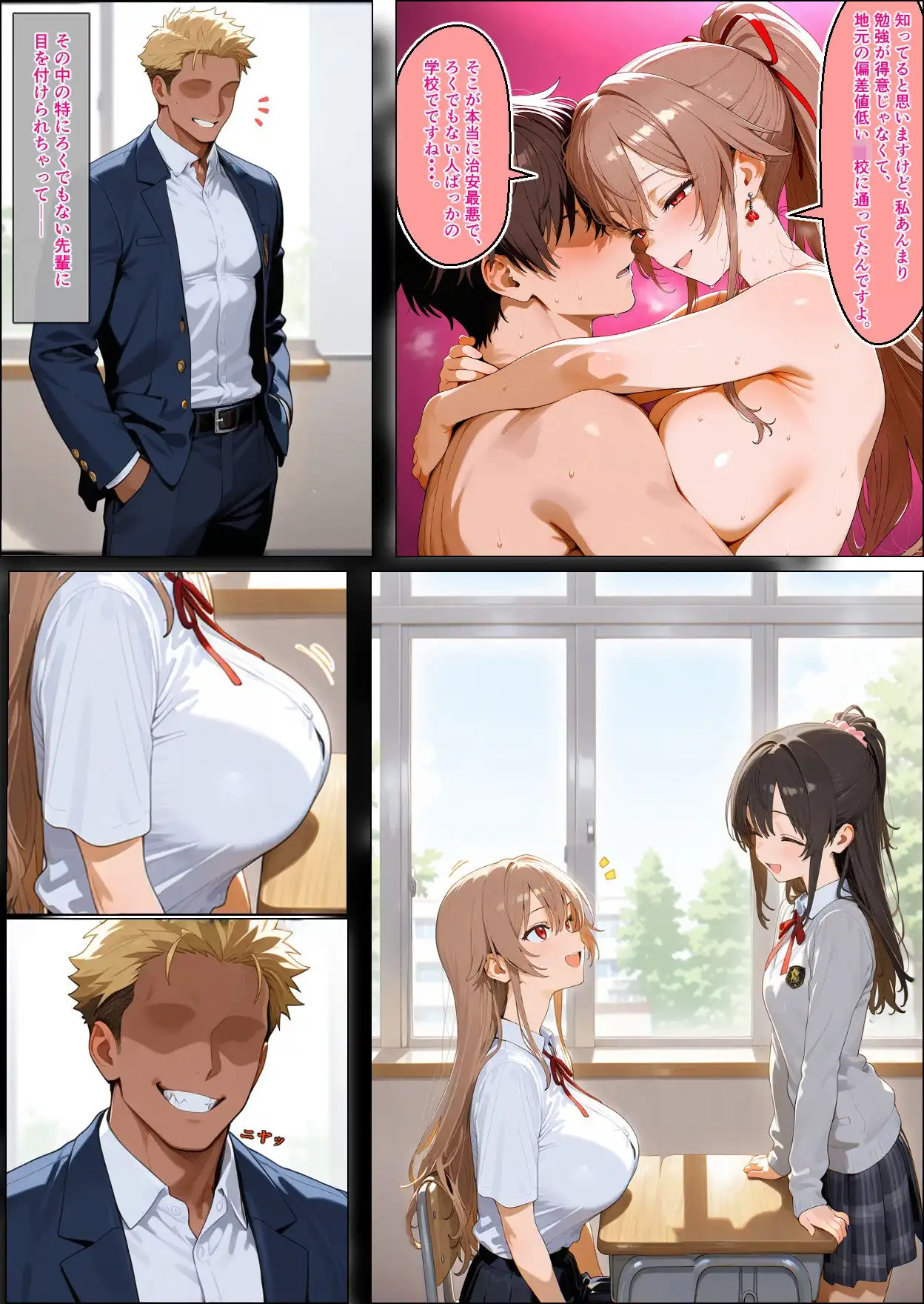 寝取り癖があるフ●ンに翻弄される - サンプル9