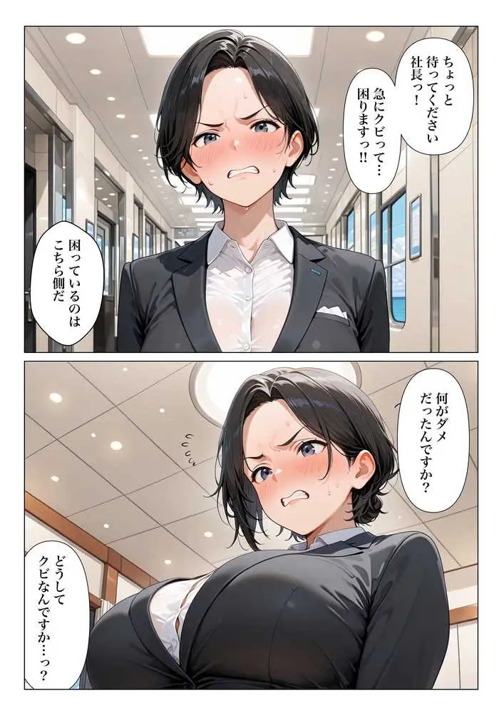 褐色乳首の美人妻が社長の性処理係になる為にご奉仕SEXした話 - ページ04
