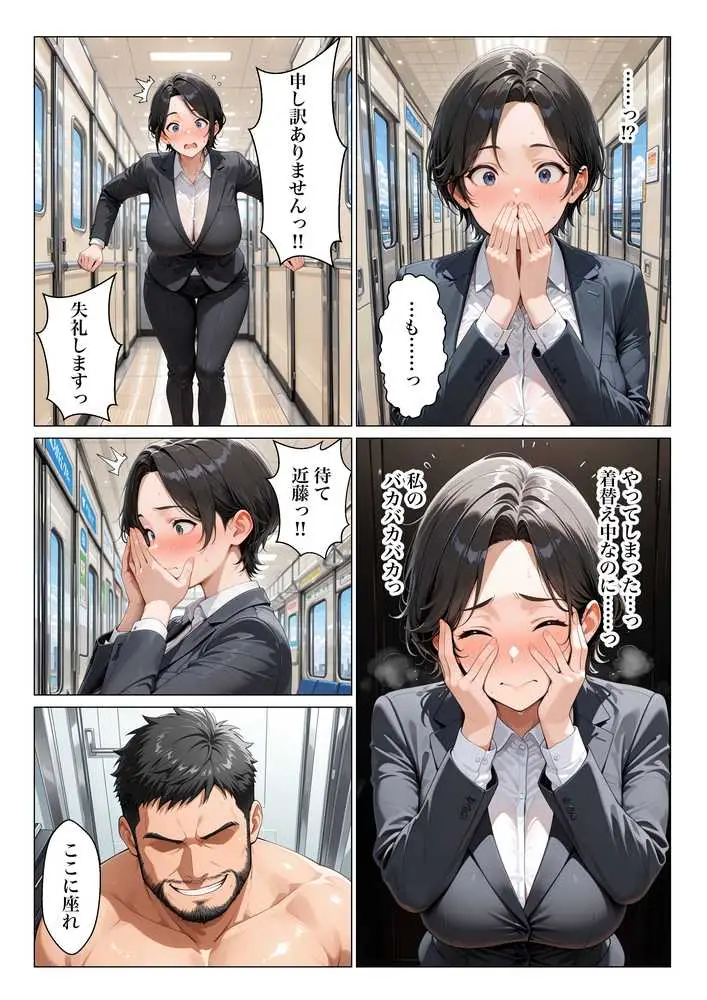 褐色乳首の美人妻が社長の性処理係になる為にご奉仕SEXした話 - ページ11