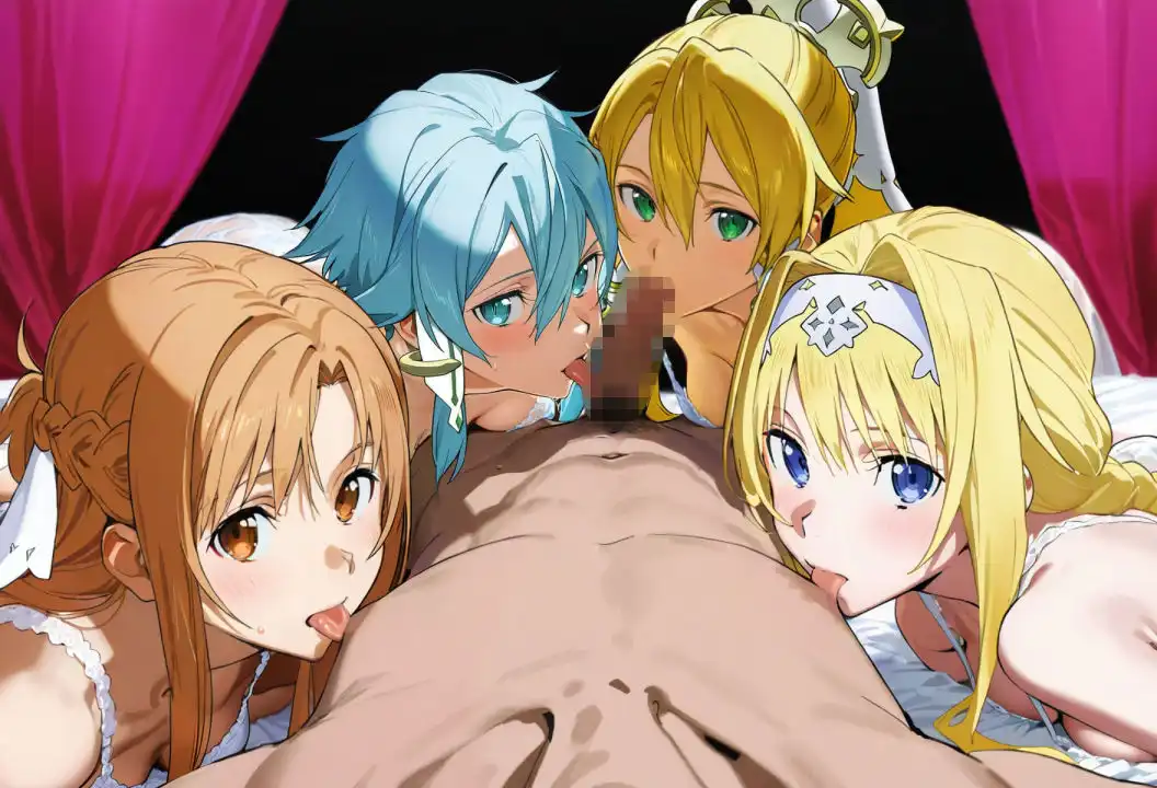 ヒロインえっち -SAOハーレム- - サンプル4