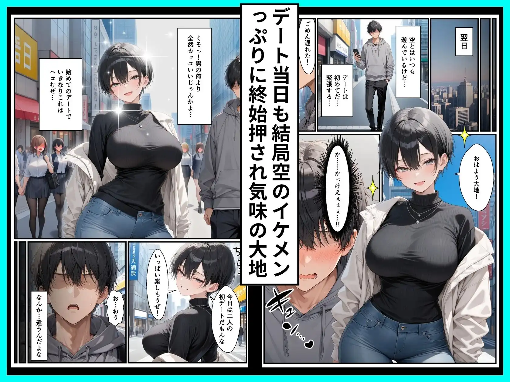 一週間後に学園の王子様な巨乳幼馴染とイチャらぶセックスする話 - サンプル4