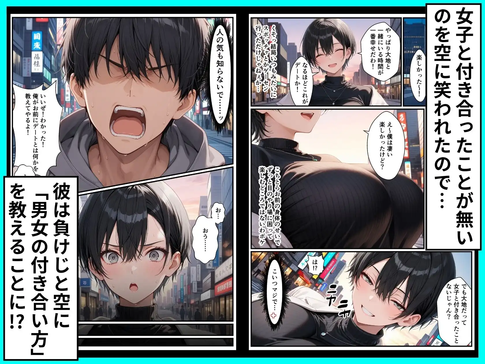 一週間後に学園の王子様な巨乳幼馴染とイチャらぶセックスする話 - サンプル5