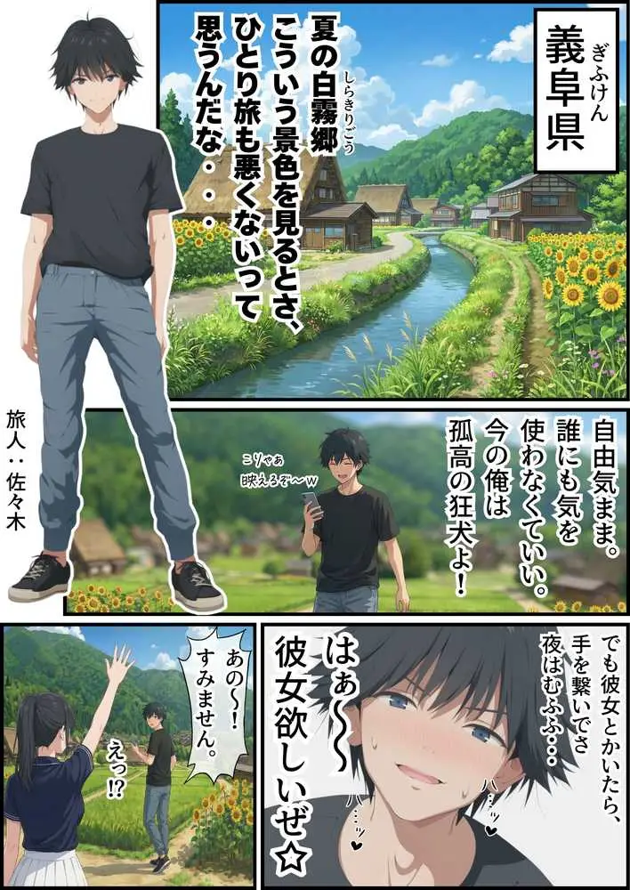 【義阜編】おじさん、私を旅に連れてって - ページ03