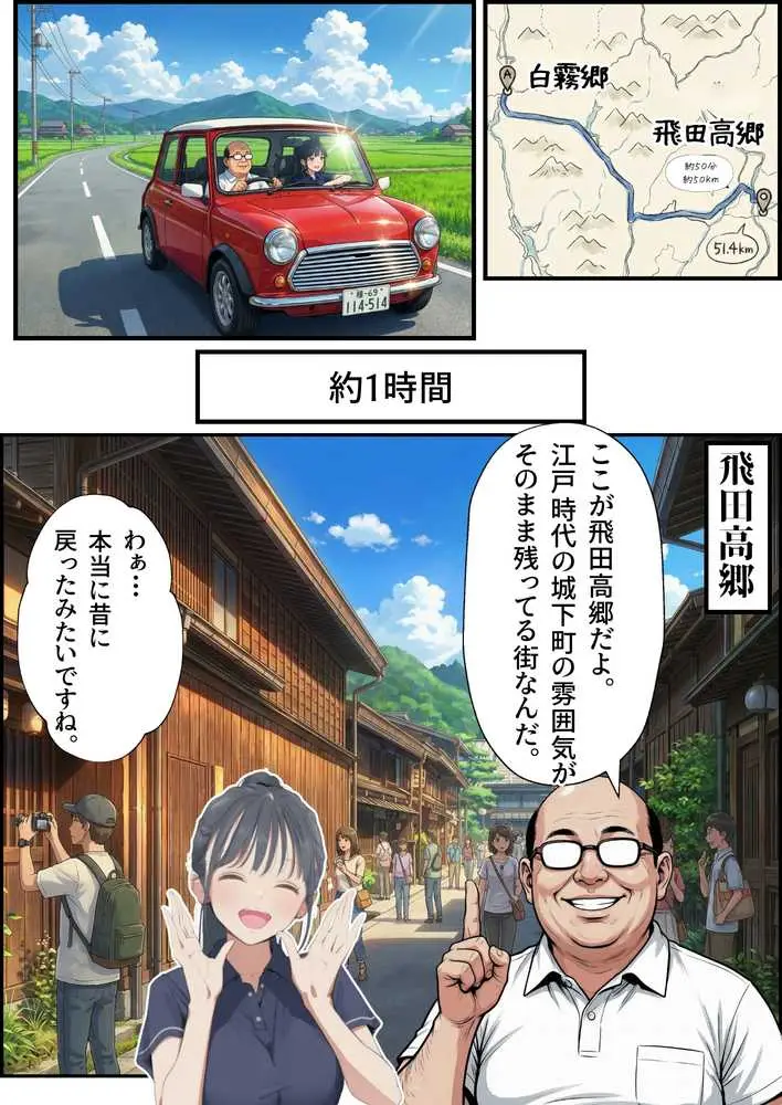 【義阜編】おじさん、私を旅に連れてって - ページ19