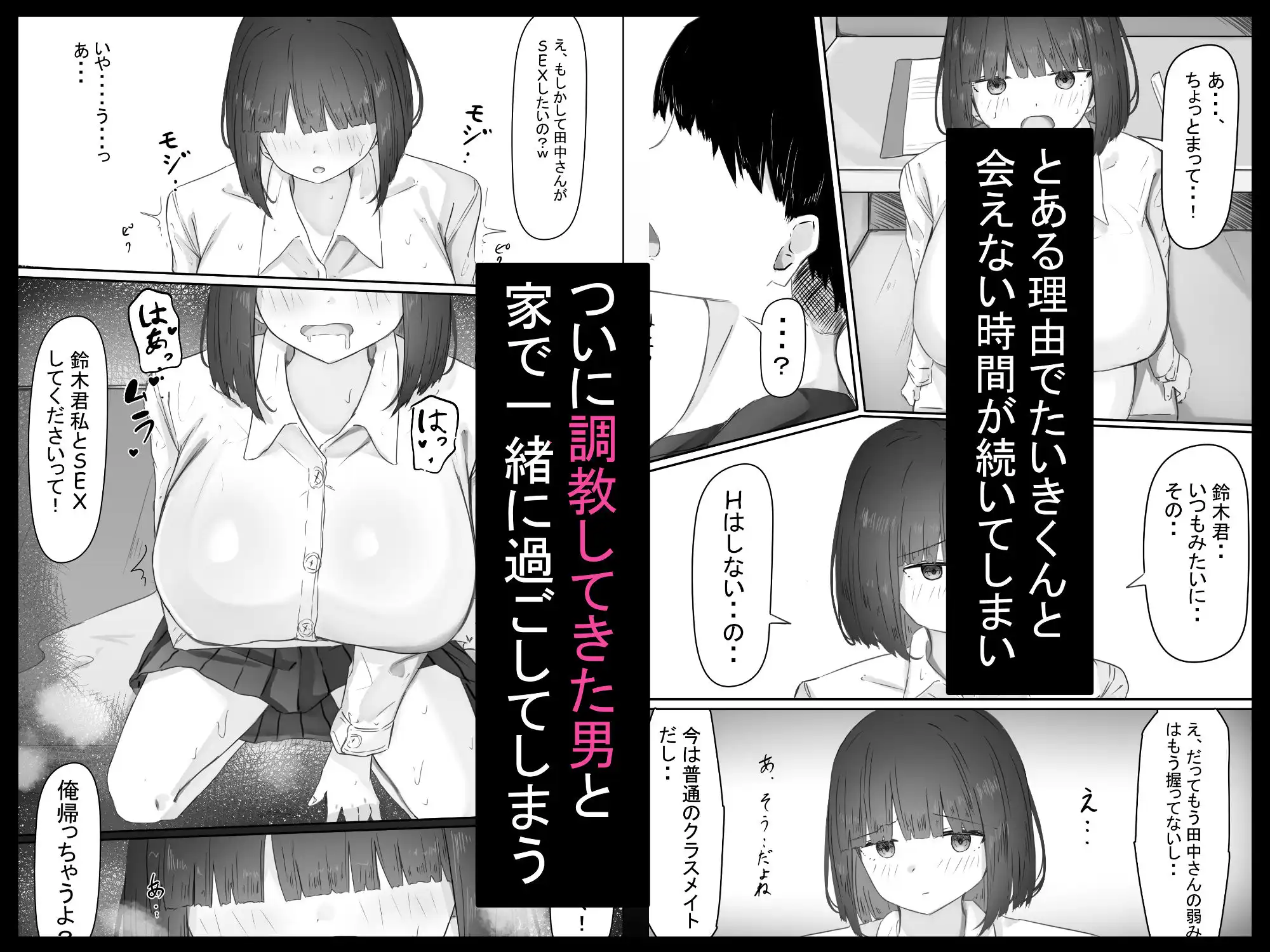 半年間付き合った彼女が一週間かけて寝取られ調教される話2 - サンプル4