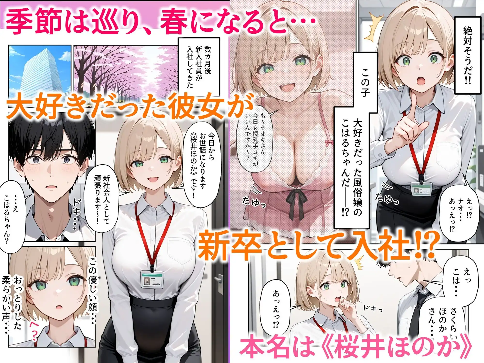 大好きな風俗嬢が新卒OLとして俺の部下になった話