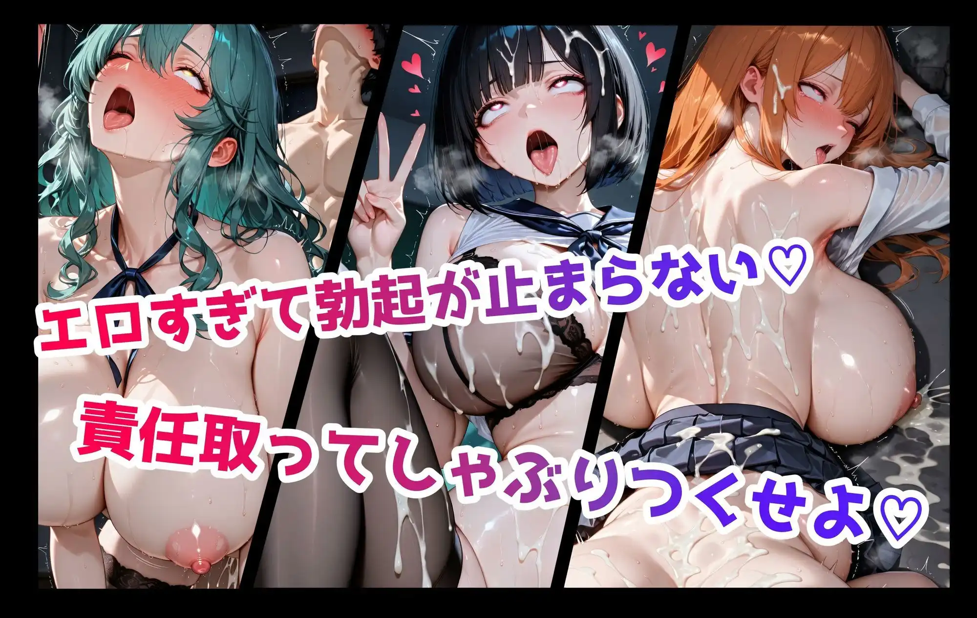 どこでも即ハメ!巨乳JK学園!! 〜アヘ顔編〜 - サンプル5