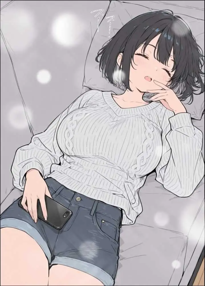 物価高で同棲した巨乳黒髪ボブ妹に密着勃起…ごっくんフェラから甘々中出しSEXした話 - ページ10