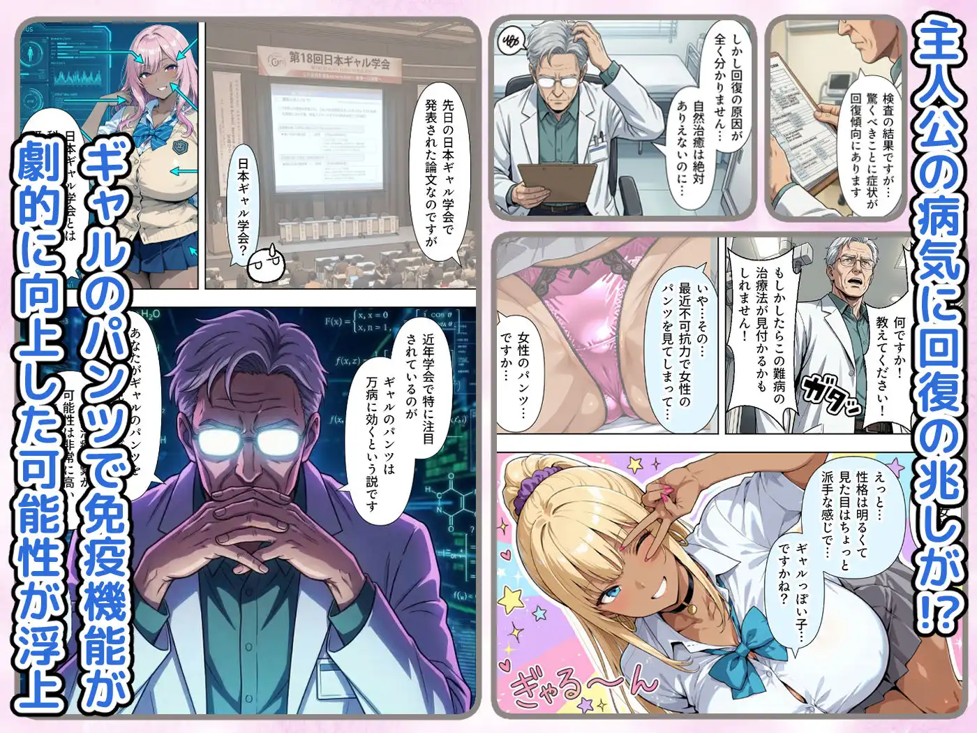 ギャルのパンツは万病に効くらしい - サンプル3