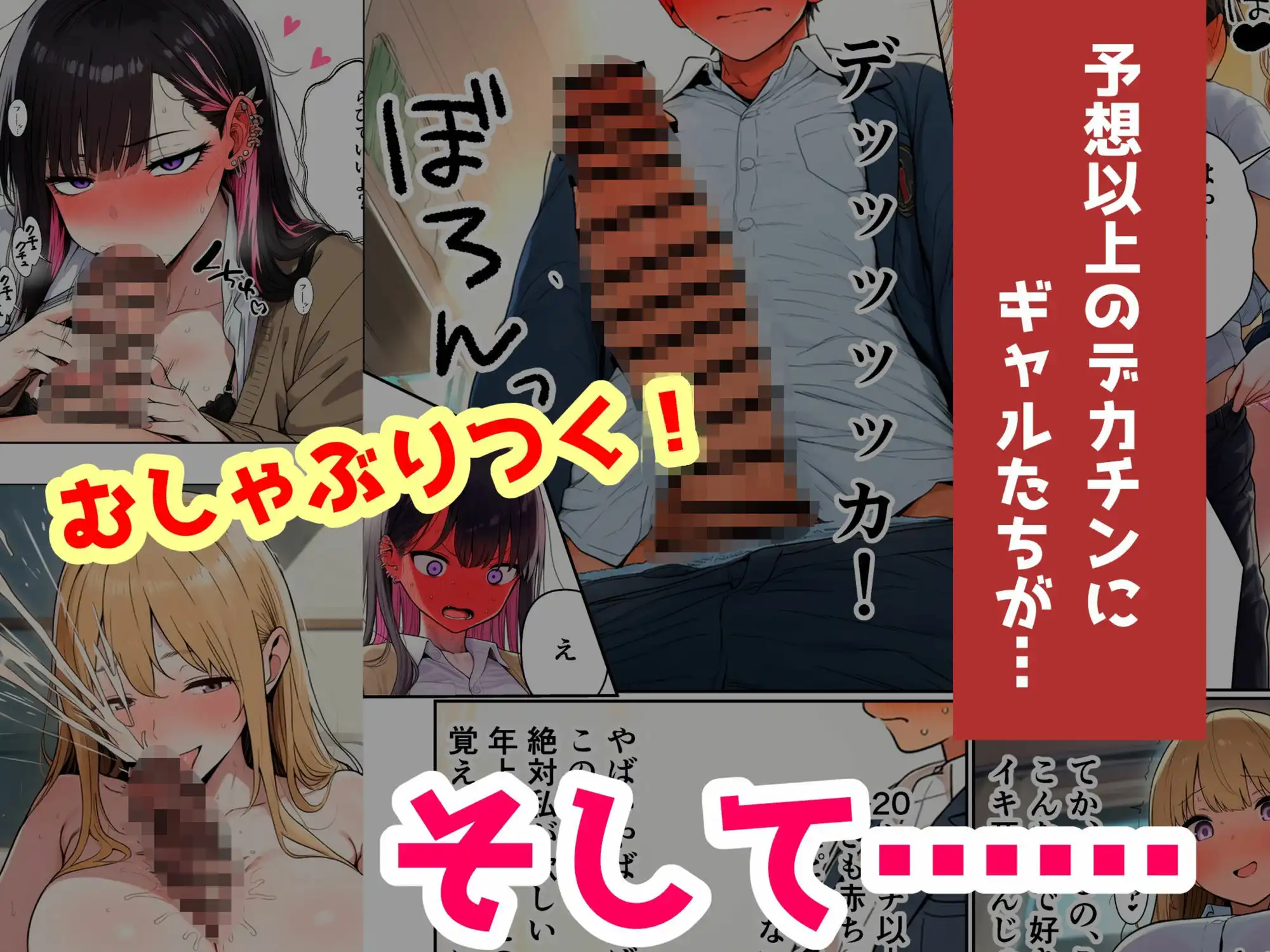 姉の友達にデカチンがバレてオモチャにされた - サンプル3