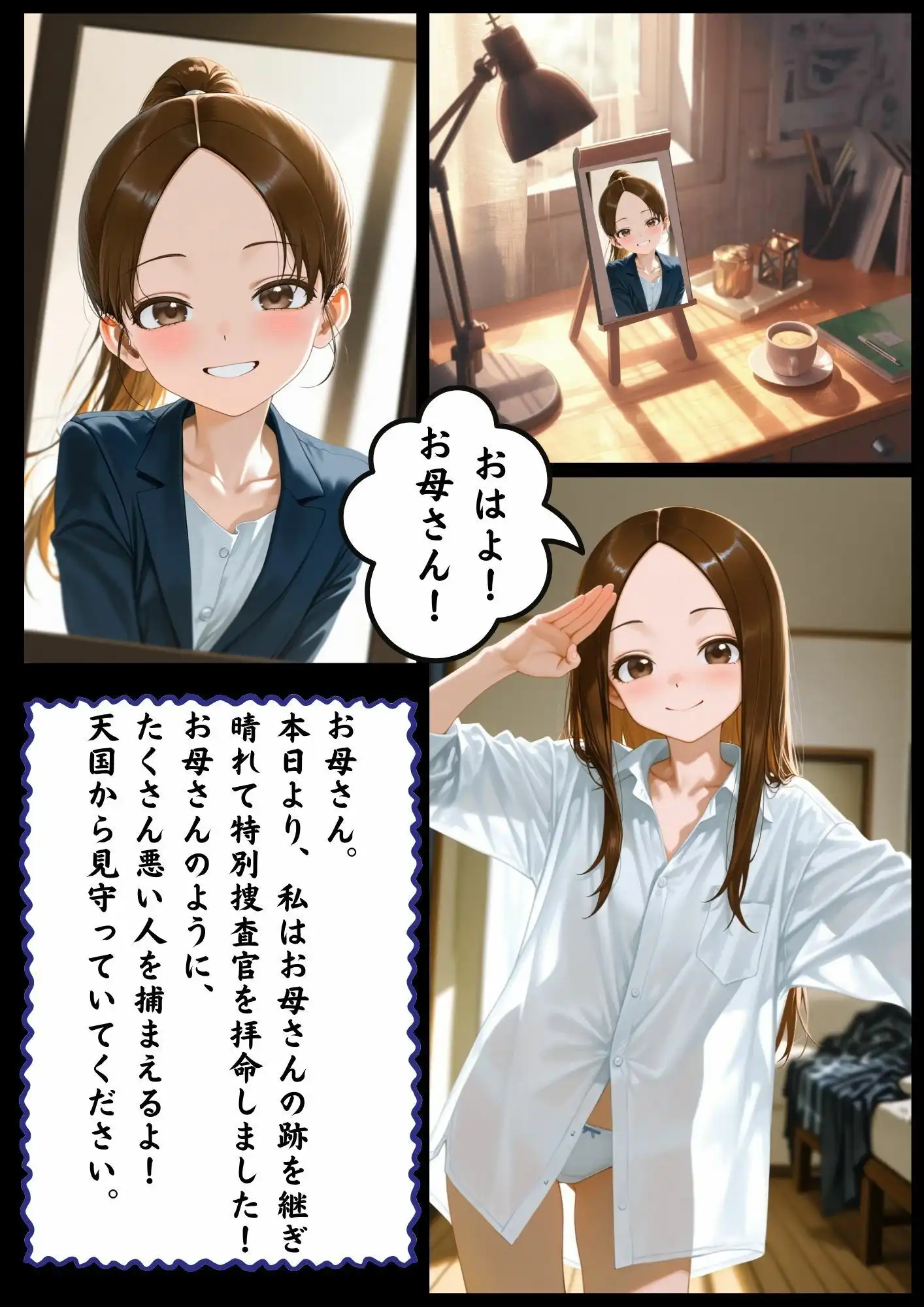 CG漫画『胸キュン捜査官』第一話 - サンプル1