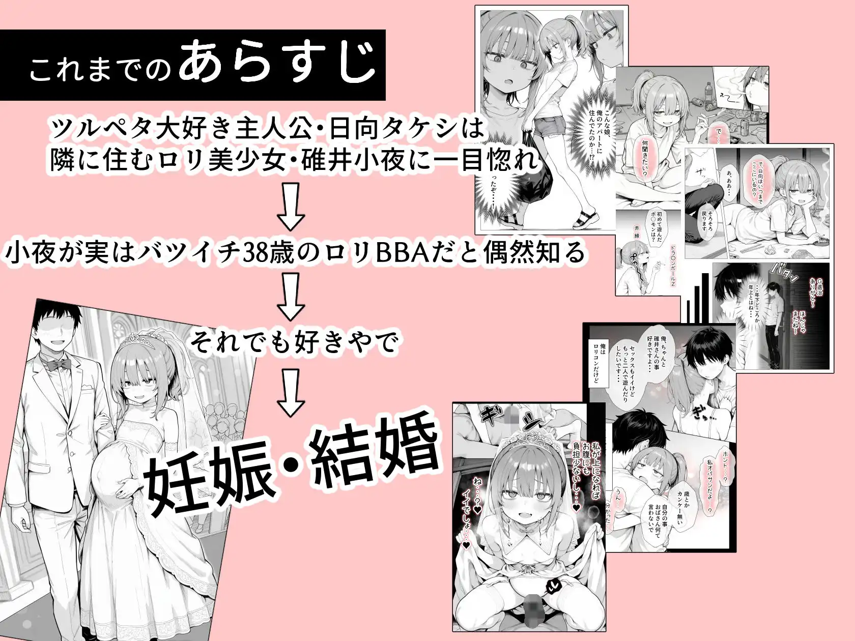 隣の部屋の退廃◯リBBA2 〜loli BBA next door2〜