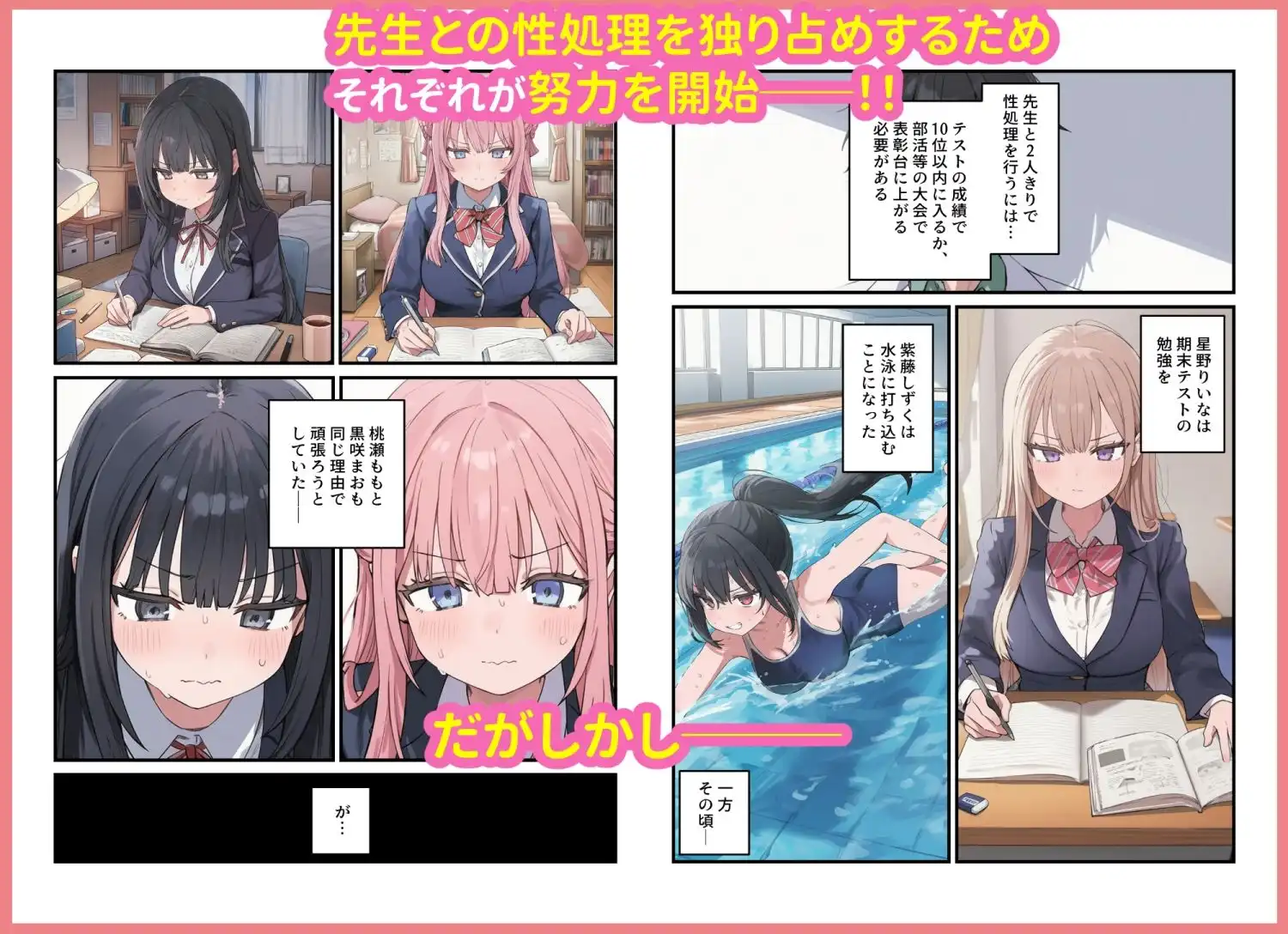 貞操逆転した世界で ある女子校の性処理係になった件3 - サンプル8