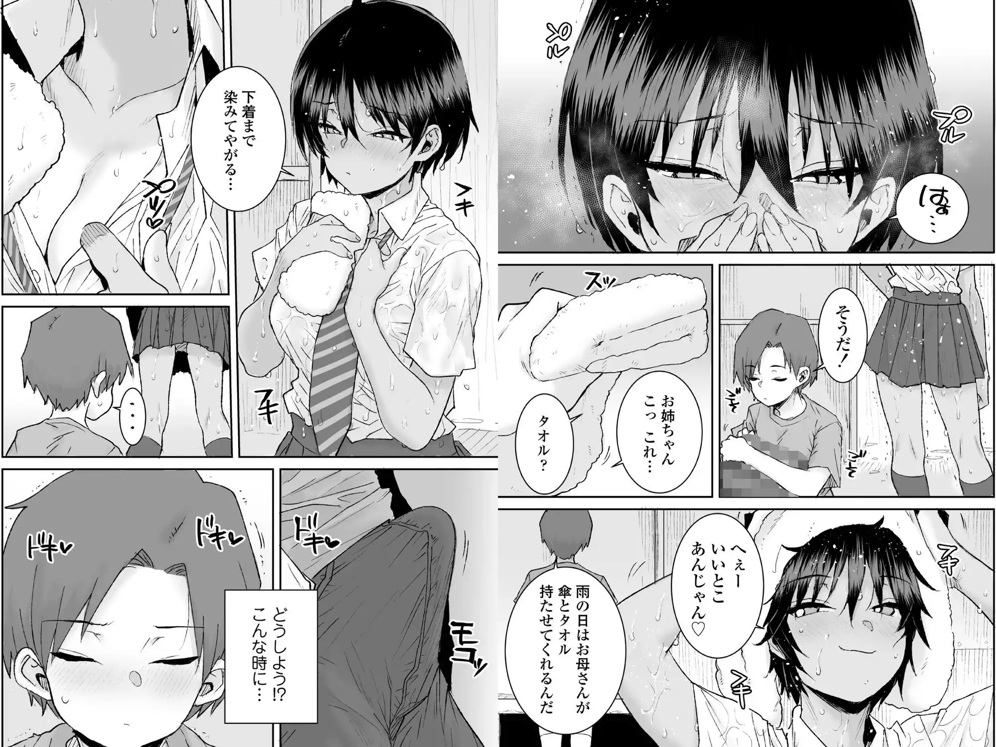 無口で気の強いボーイッシュなお姉ちゃんで僕は童貞を卒業しました - サンプル6