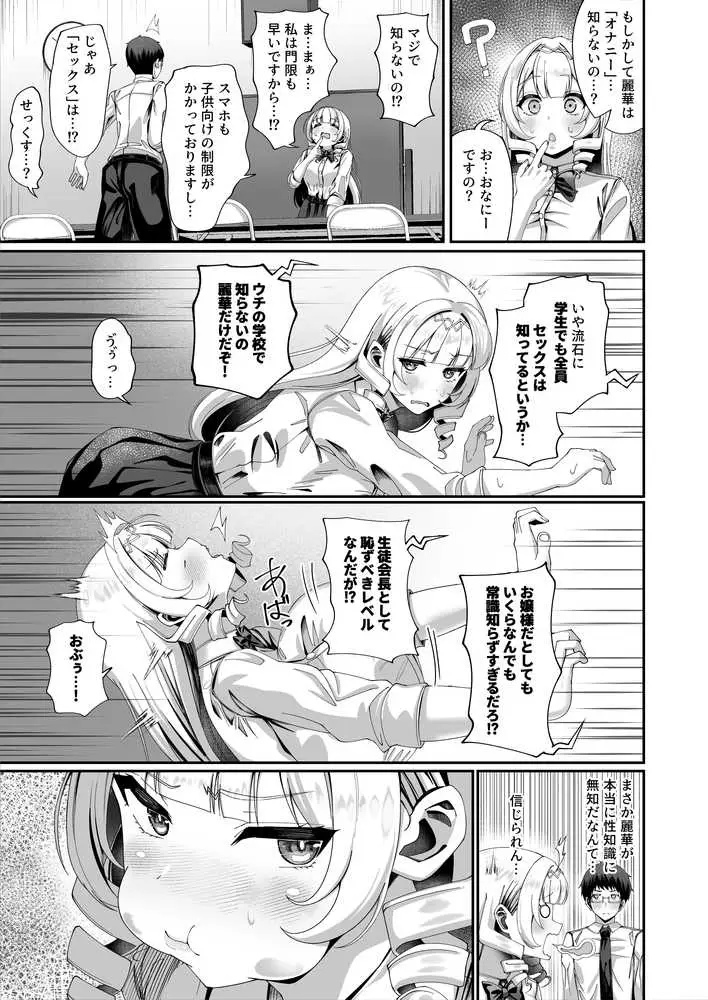 性知識にだけ無知すぎるお嬢様 - ページ13