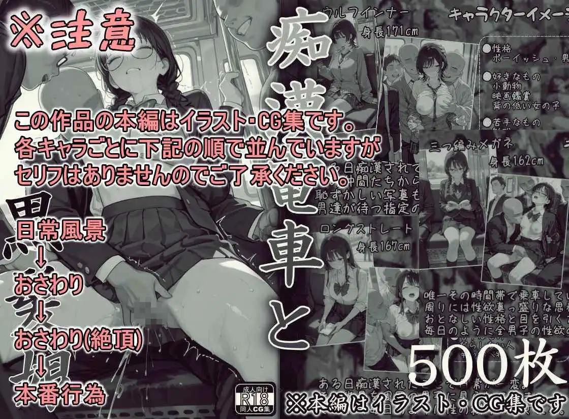 痴●電車と黒髪娘 - サンプル1