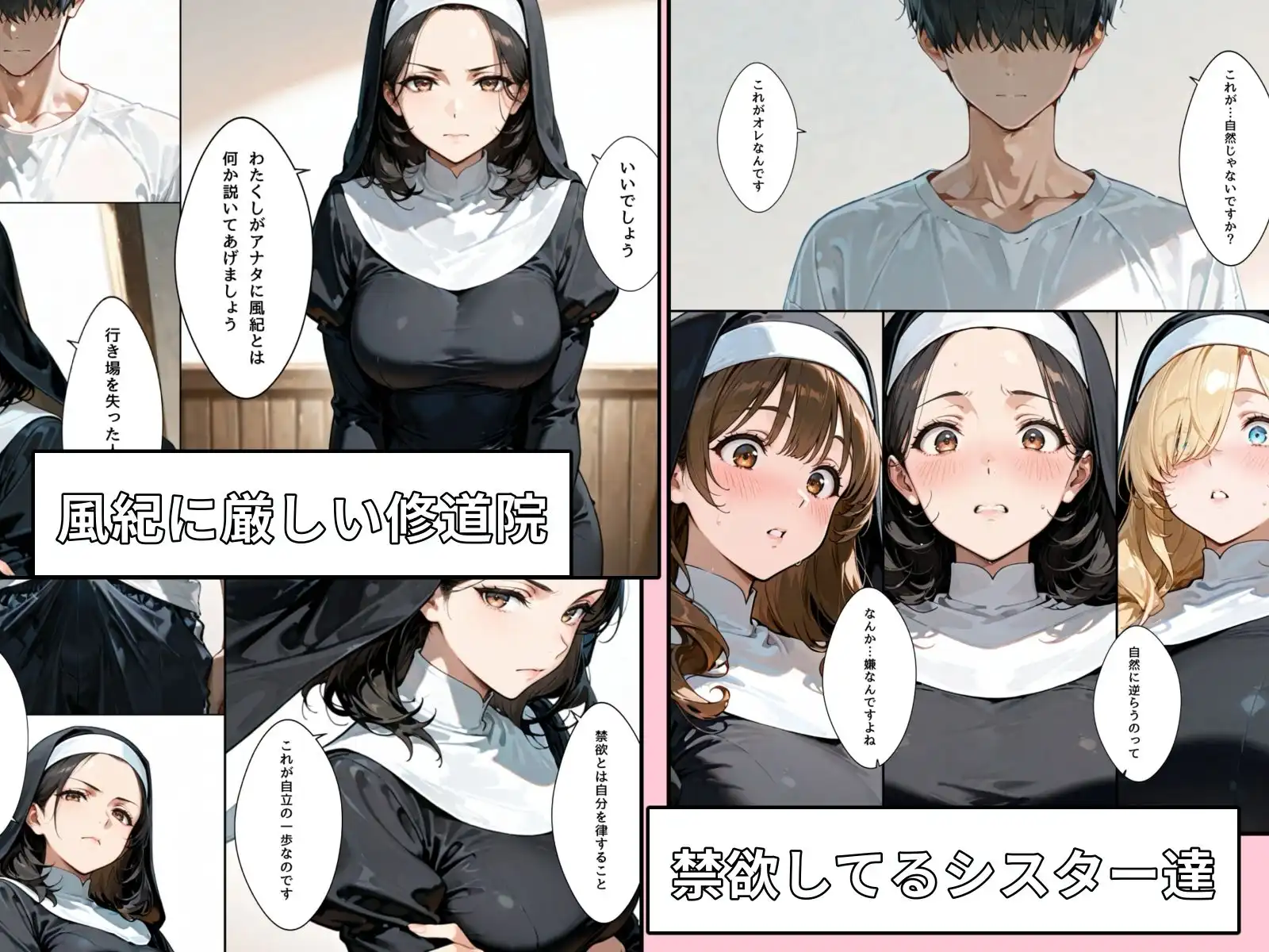 禁欲聖女たちは堕落なんてしない - サンプル3