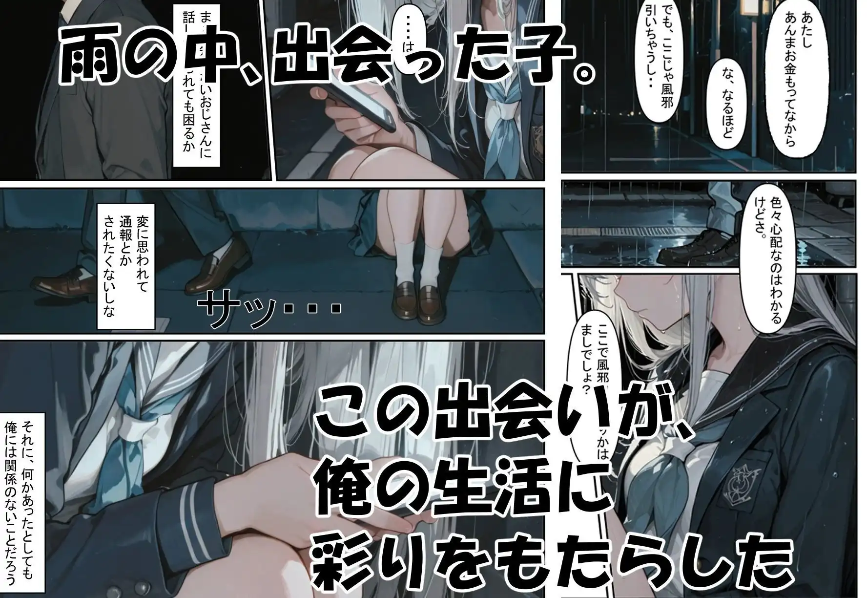 家出少女を拾ったら - サンプル2