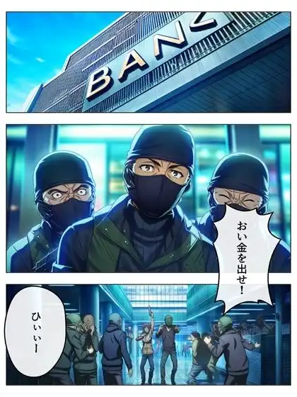 漫画  とある科学の馬場無双  P128＋あとがき1P