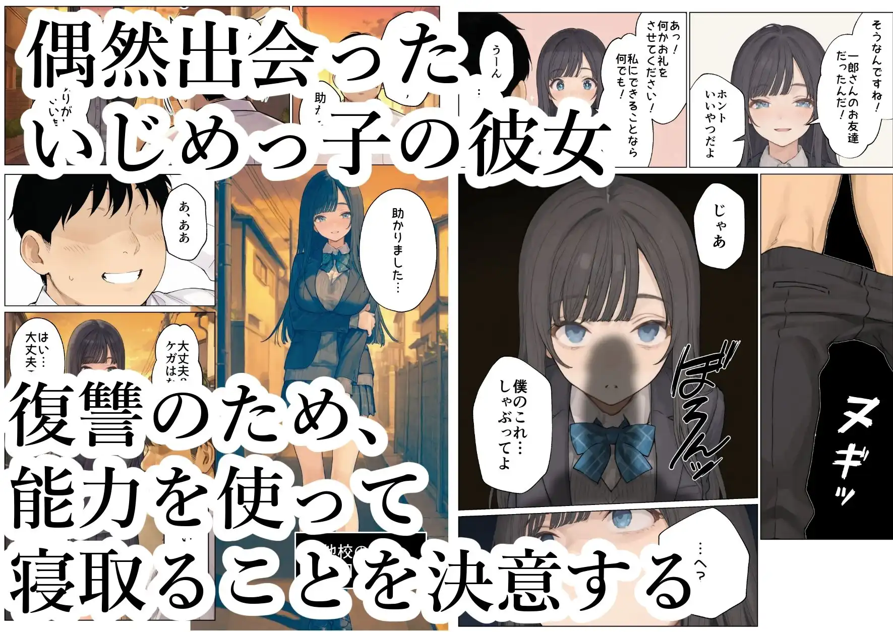 簒奪-いじめられっ子の僕が、いじめっ子の彼女寝とって復讐した話- - サンプル3