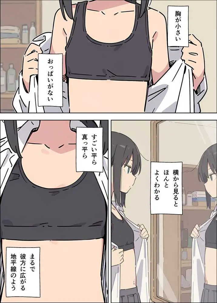 貧乳コンプレックスなジト目姉の育乳を手伝ったが大きくならないので中出しセックスすることになった話 - ページ02