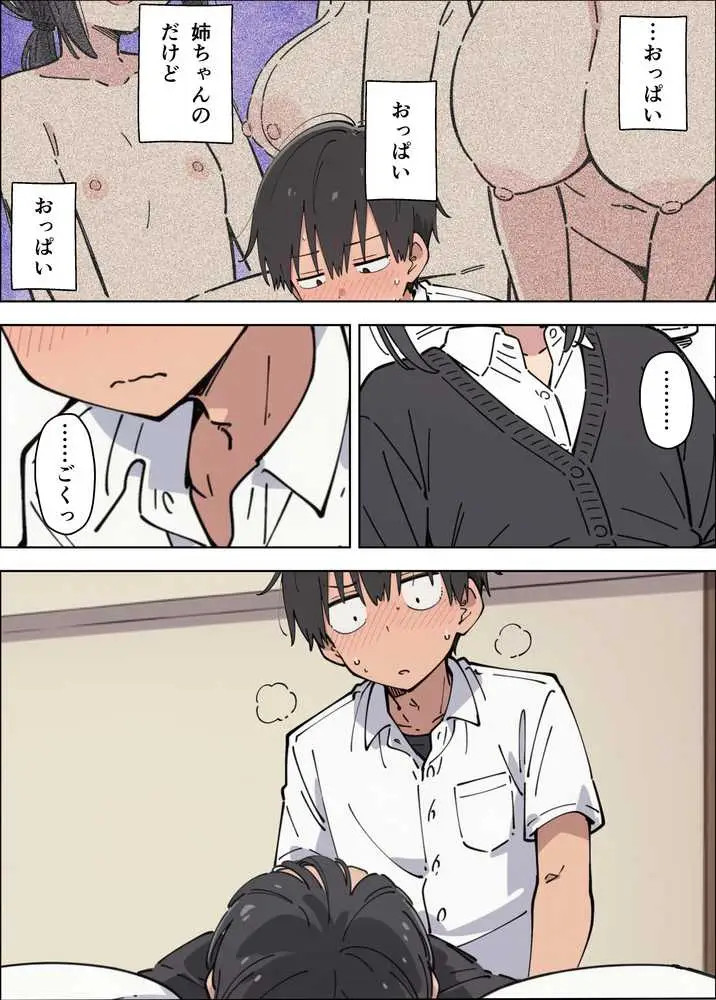 貧乳コンプレックスなジト目姉の育乳を手伝ったが大きくならないので中出しセックスすることになった話 - ページ27