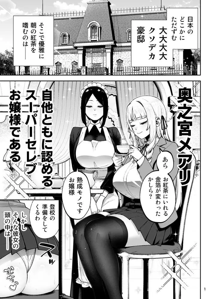 それゆけ、エロバカお嬢様! 〜セレブの私がデカチン庶民を手籠めにするのは当然です!〜 - ページ01