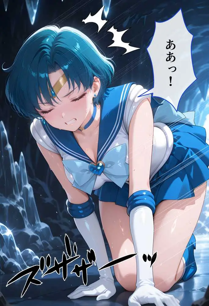 【セリフ付】悪魔に敗北〜快楽堕ちさせられた水の戦士編〜 - ページ07