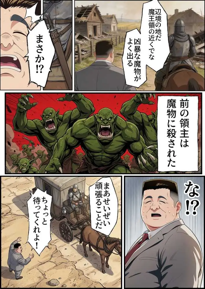 【異世界召喚】追放された種付けおじさん、辺境でハーレム悪徳領主になる - ページ23