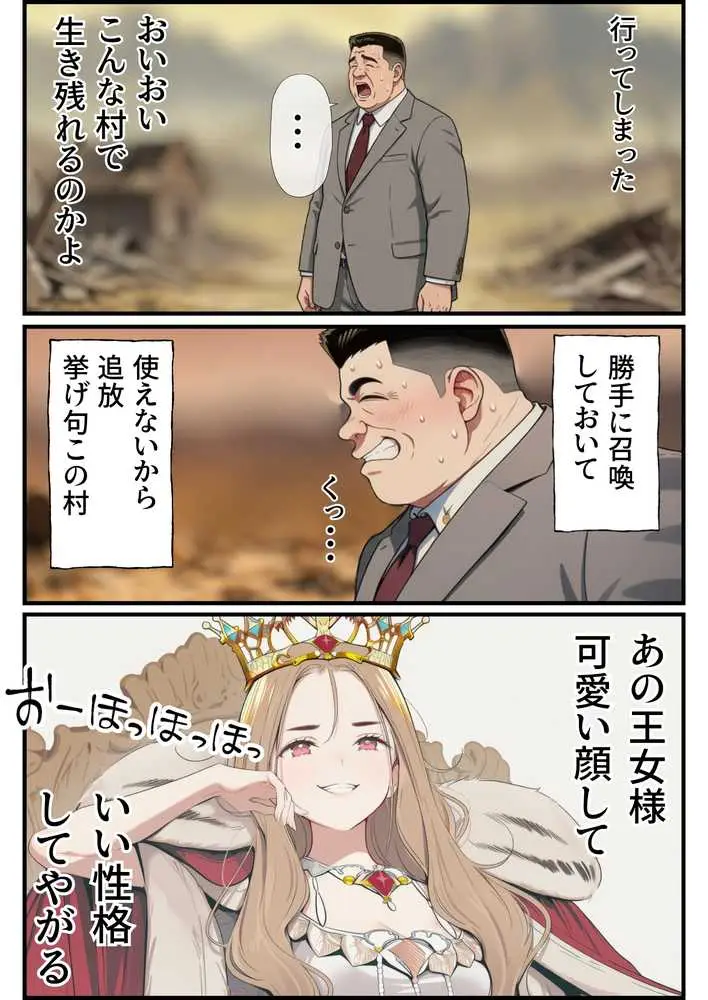 【異世界召喚】追放された種付けおじさん、辺境でハーレム悪徳領主になる - ページ24