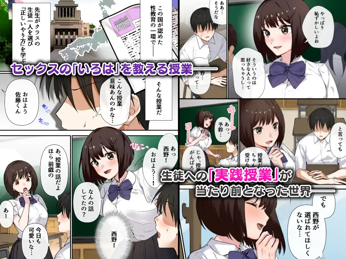 強●性指導〜清楚系彼女が、変態教師の手でメス堕ちするまで〜 - サンプル1
