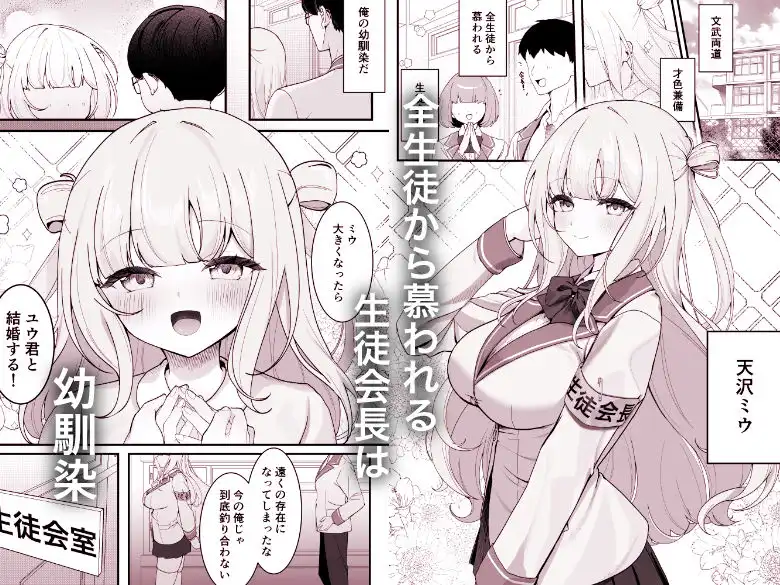 生徒会長が俺にだけ甘々すぎる - サンプル1