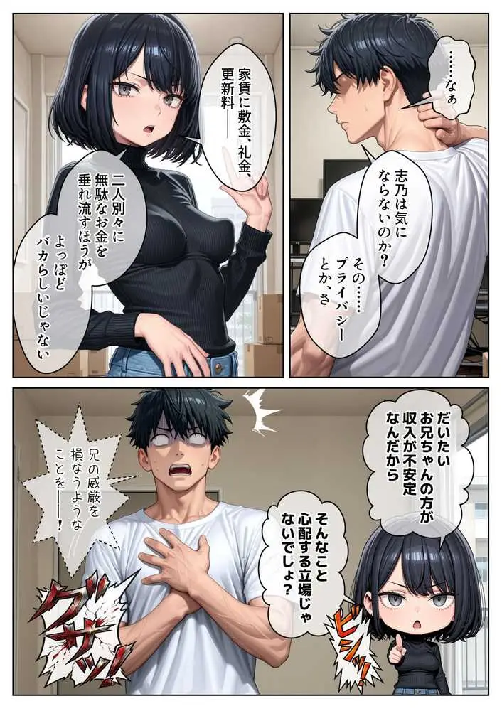 クール系妹(26)との同棲生活 〜家賃高騰につき、一線を超えるのは合理的な判断です。〜 - ページ23