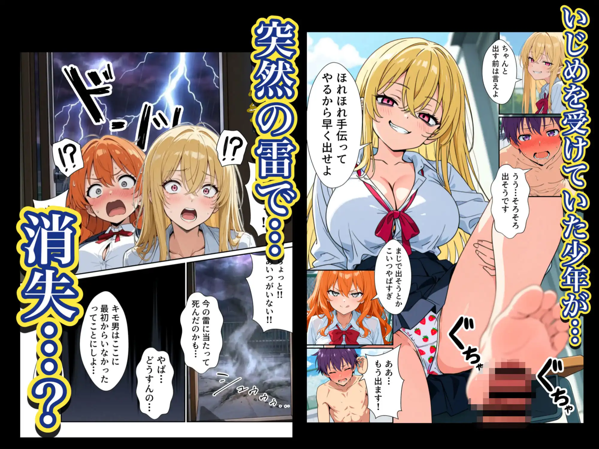 異世界召喚された最弱の雷魔法使い、体術で無双しまくり国へ復讐し、女全員を性奴●にした話 - サンプル1