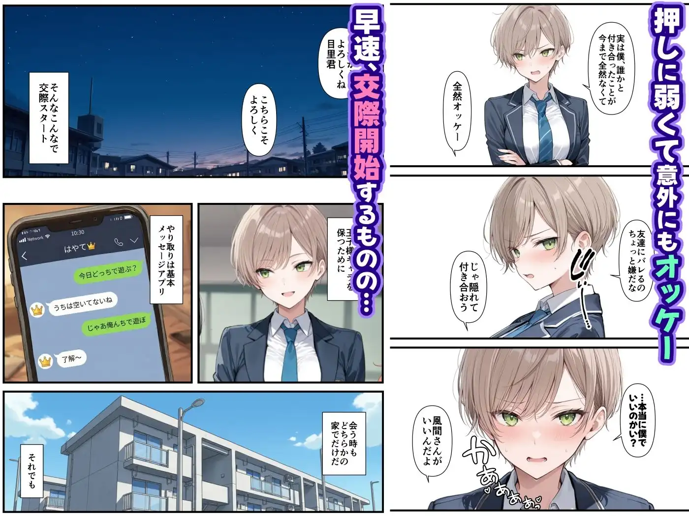 王子様の雌を俺だけが知っている - サンプル2