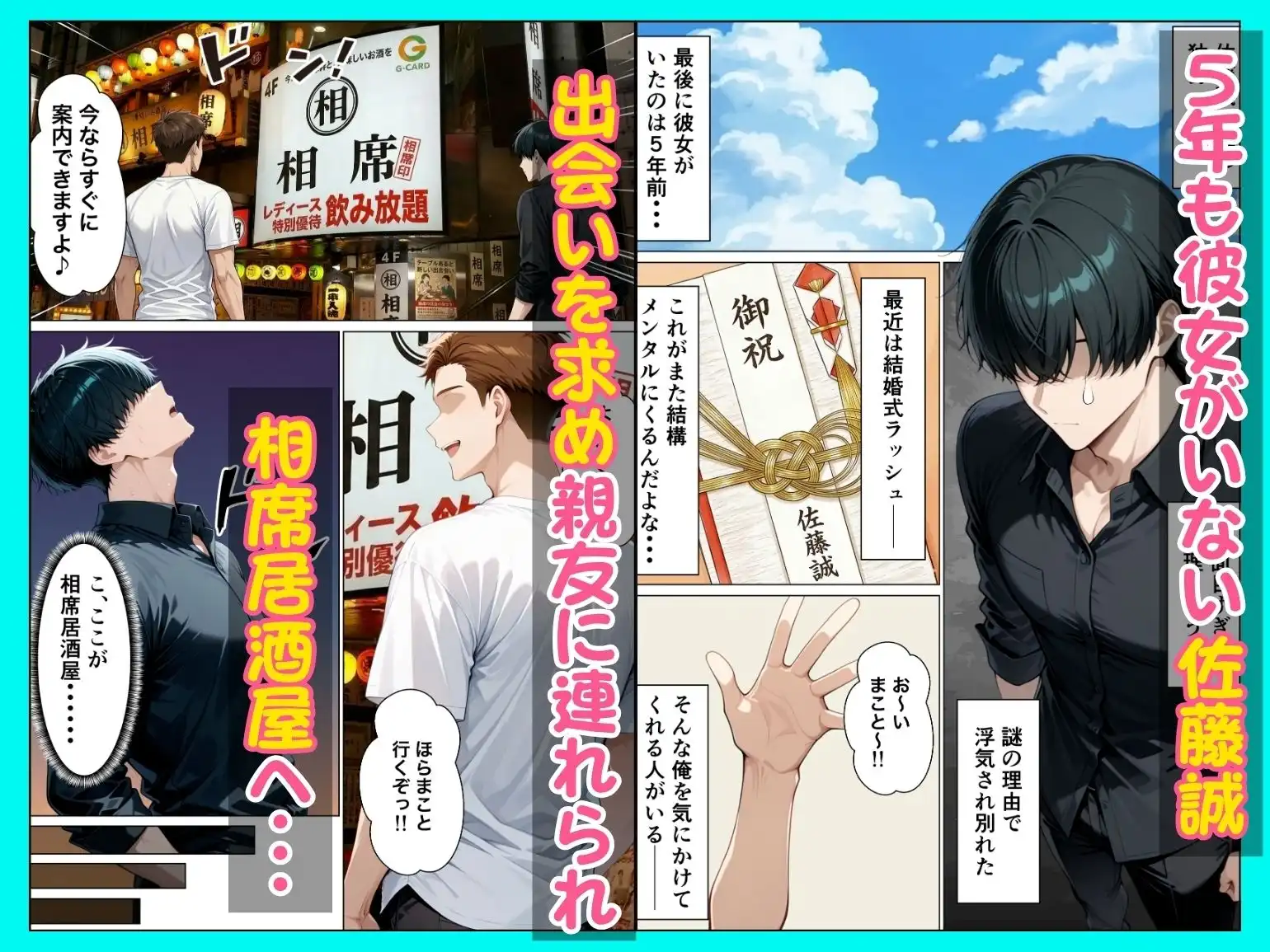 相席居酒屋で出会ったダウナーギャルと朝まで本能剥き出しイチャラブセックス - サンプル1