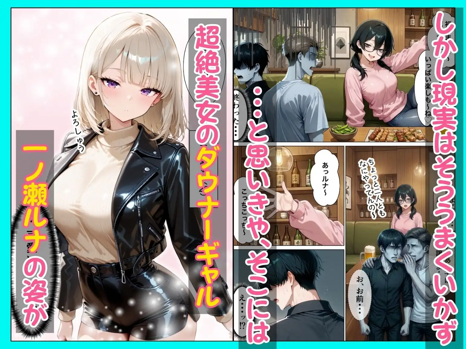相席居酒屋で出会ったダウナーギャルと朝まで本能剥き出しイチャラブセックス - サンプル2