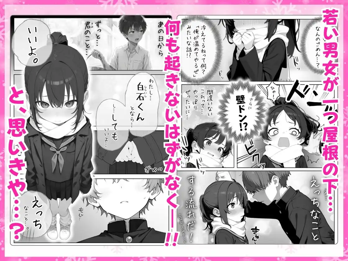 雪の日の逆月さん  〜大雪でちびかわ同級生を泊めたら、朝まで止まらなかった話〜 【FANZA限定特装版】