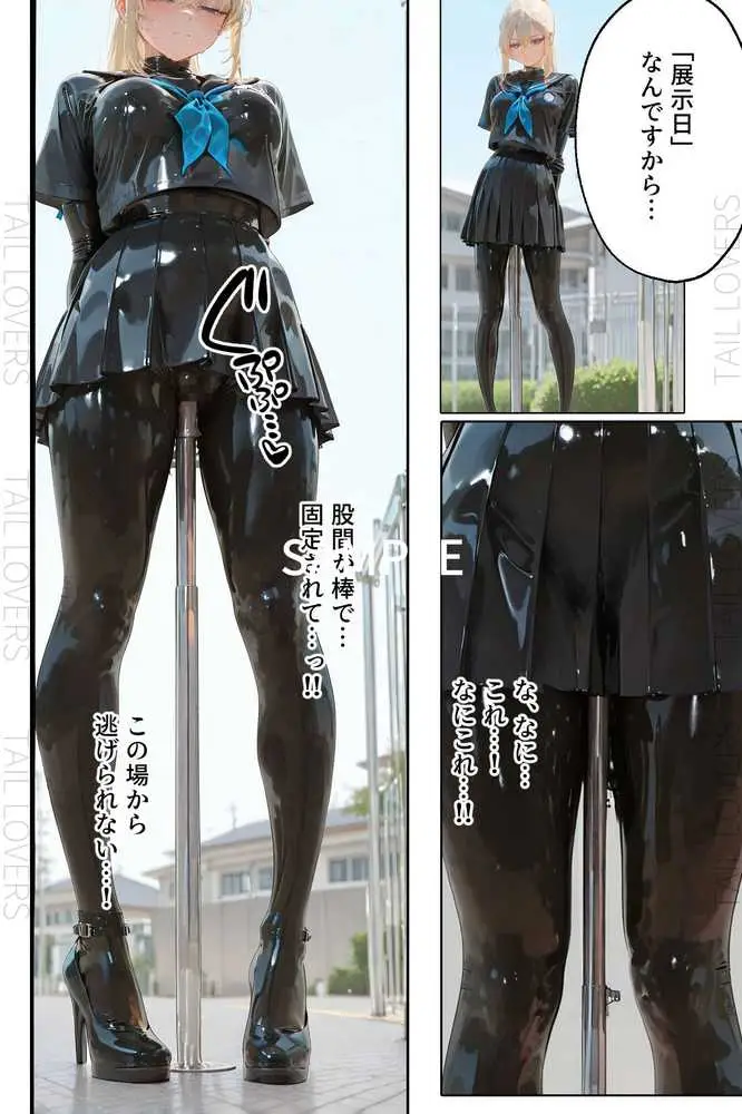 【わからせ週間】火曜日の拘束展示&アナルセックス編|護謨学院 - ページ16