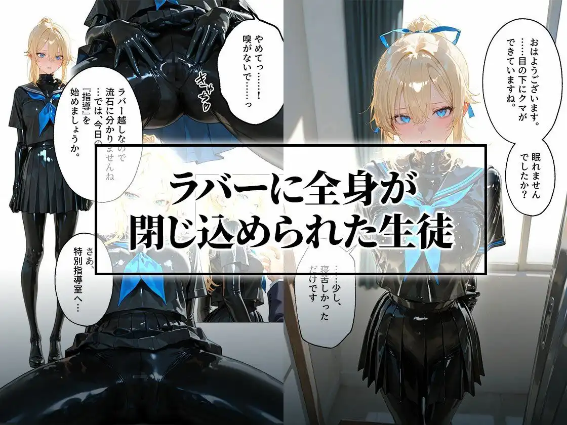 【わからせ週間】火曜日の拘束展示&アナルセックス編|護謨学院 - サンプル1